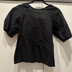 Everlane Tie Back Blouse